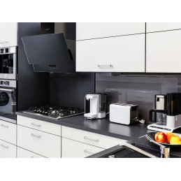 Okap kuchenny kominowy 60 cm Berdsen BT-211 czarny