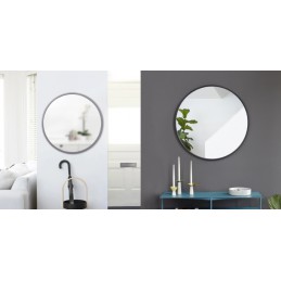 UMBRA lustro wiszące HUB 94 cm czarne