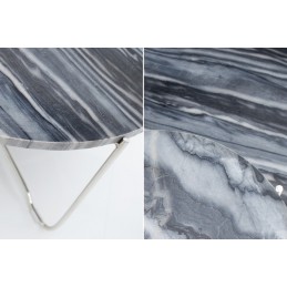 INVICTA stolik NOBLE srebrny