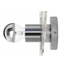 Lampa ścienna ICE 3D transparentna - akryl