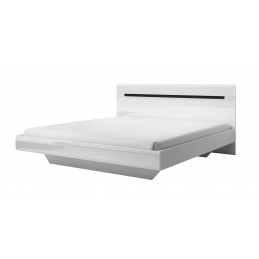 Łóżko 160x200 HEKTOR HR31 biały połysk