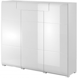 Komoda TOLEDO TL76 biały / biały połysk