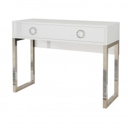 Biurko MILLA biały połysk