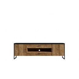 Komoda RTV TARABO TR40 204 appenzeller fichte / czarny