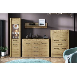 Meble do salonu ARTAS 2 dąb artisan