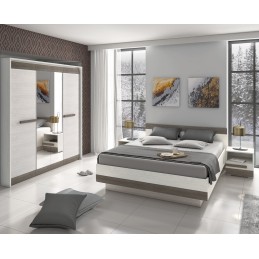 Meble do sypialni BLINCO 1 sosna śnieżna / new grey