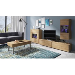 Meblościanka CALABRIA 17 dąb zloty