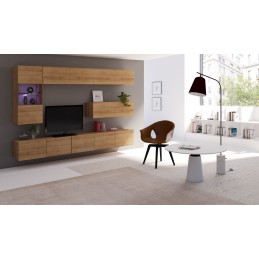 Meblościanka CALABRIA 4 dąb złoty