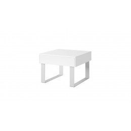 Ława mała CALABRIA CL13 biały / biały połysk