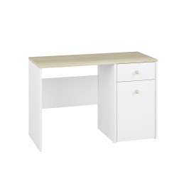 Biurko CESAR CS18 117 biały / buk fjord