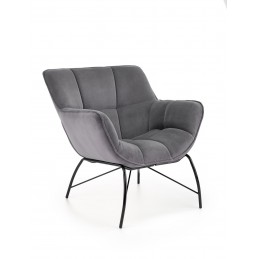 Fotel BELTON popielaty