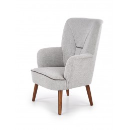 Fotel BISHOP jasny popiel