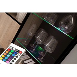 Oświetlenie LED na 2 półki RGB