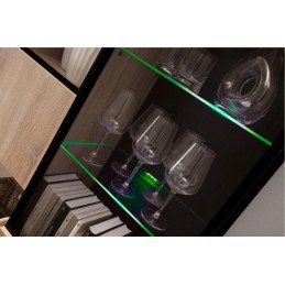 Oświetlenie LED na 2 półki zielone