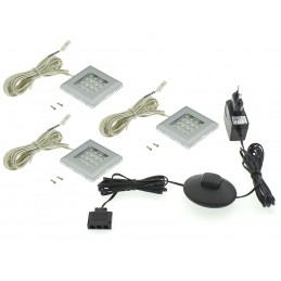 Oświetlenie LED QUATRO 3P białe