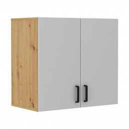 Szafka wisząca MALTA MT04 dąb artisan / jasny szary