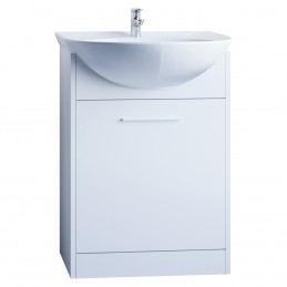 Szafka pod umywalkę SLIM / NICO / LUMIA SL2 biały laminat