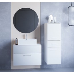 Łazienka BUSTO biały laminat