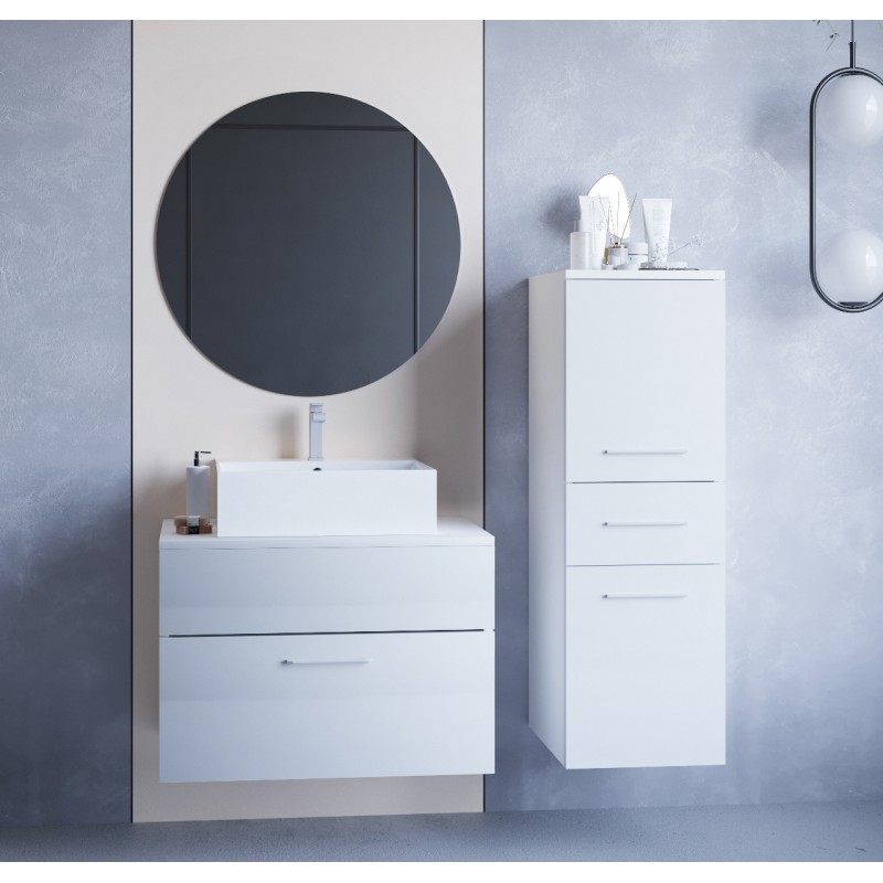 Łazienka BUSTO biały połysk