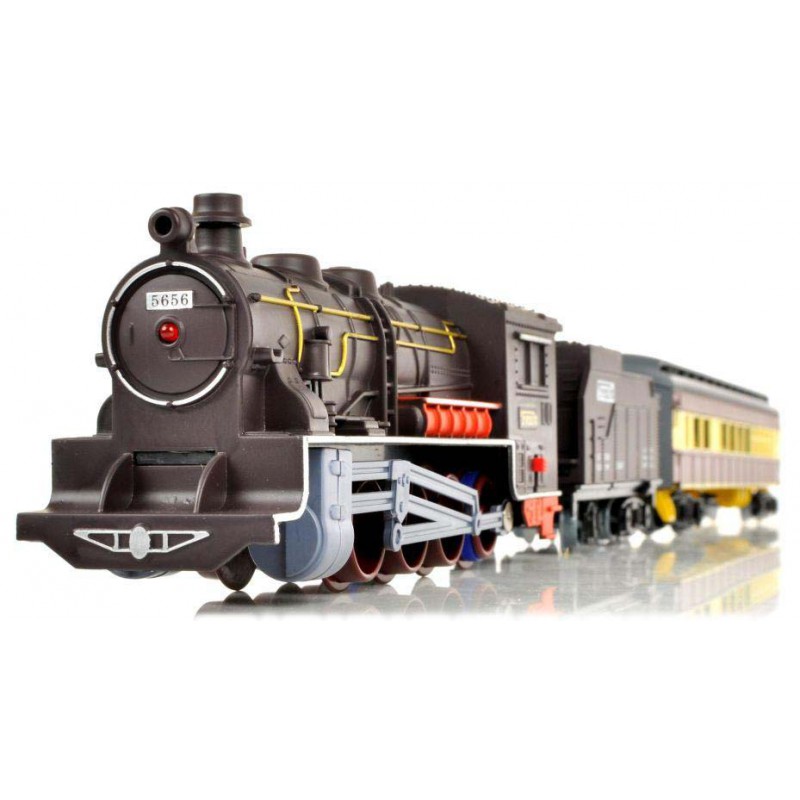 Kolejka Fenfa - Parowóz + Wagony Pasażerskie Tory