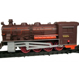 Realistyczna Kolejka Fenfa - Parowóz + Wagony Towarowe