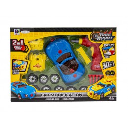 Zabawkowy samochód sportowy Bugatti do rozkręcania i skręcania