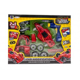 Zabawkowy samochód wyścigowy Formuła do rozkręcania i skręcania