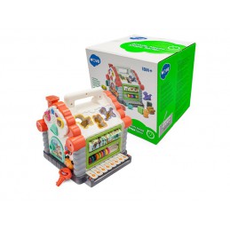 Edukacyjny Domek - Pianinko, Sorter, Liczydło, Melodie