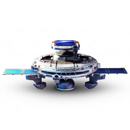 Zabawka Solarna Edukacyjny Solarny Robot Astronauta Statek Samolot  6w1