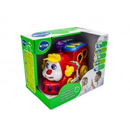 Kolorowa Lokomotywa, Ciuchcia Sorter Klocki Dźwięk Hola