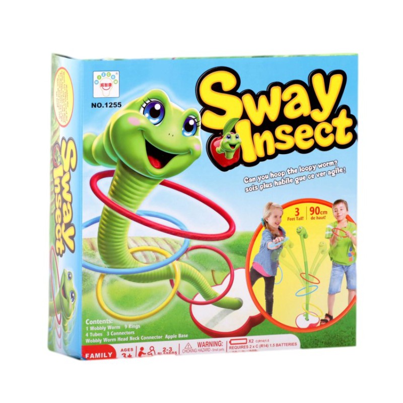 Gra Zręcznościowa Tańczący Robak, Sway Insect, Ruchliwy, Gibający Robaczek