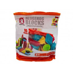Klocki Konstrukcyjne, Wafle, Jeżyki, Grzebyki 90 elementów