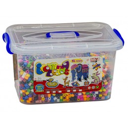 Prasowanka, Koraliki Do Prasowania, Wersja XXL, Zestaw 6000 El , 