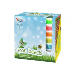 Koraliki Do Prasowania, Prasowanki 18000szt , Prasowanka, Koraliki Uzupełniające Do Prasowanek, 36 Kolorów, Uzupełniacz, Zap