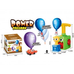 Wyrzutnia Balonów Balon Aerodynamiczny Zielony Potworek