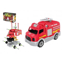 Samochód, WÓZ STRAŻACKI, Ciężarówka do rozkręcania i skręcania, STRAŻ POŻARNA Wkrętarka