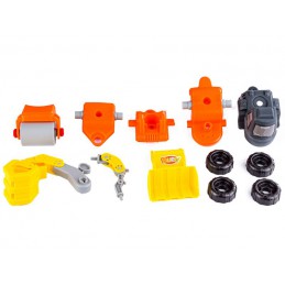 KOPARKA, SPYCH, WALEC do rozkręcania i skręcania, 3w1, Wkrętarka