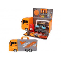 Ciężarówka, Warsztat Samochodowy + Narzędzia 36 Elementów Samochód Auto