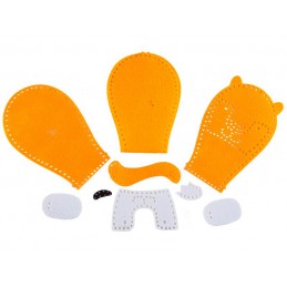 Zestaw Kreatywny Wyszywanek Do Szycia Maskotek Poduszek Zwierzęta Leśne Poduszka Maskotka