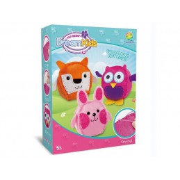 Zestaw Kreatywny Wyszywanek Do Szycia Maskotek Poduszek Zwierzęta Leśne Poduszka Maskotka