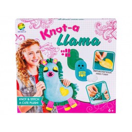 Zestaw Kreatywny Wyszywanka Poduszka Pluszowa Maskotka Do Szycia DIY LAMA