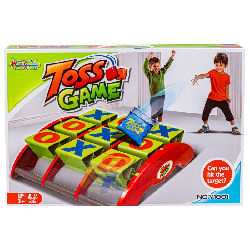 Gra Zręcznościowa, Logiczna, KÓŁKO I KRZYŻYK, Duża Wersja, Toss Game Traf Do Celu