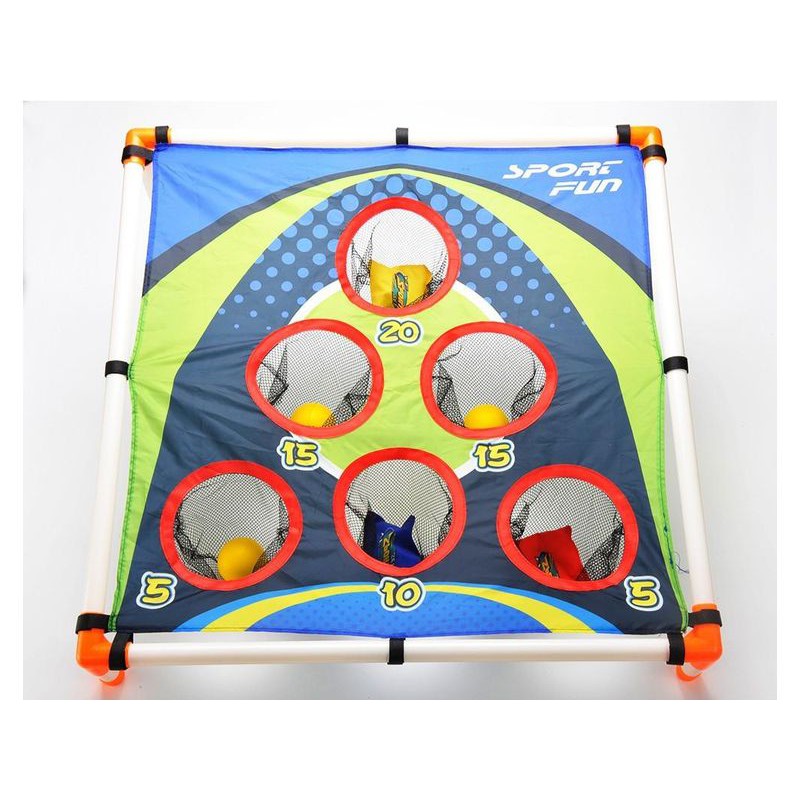 Gra Zręcznościowa Rzutki, Rzut Do Celu, Woreczki, Piłeczki