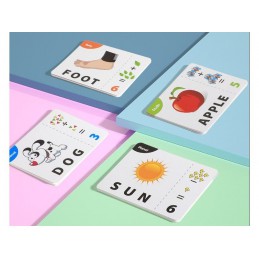 Gra Nauka Liczenia Oraz Angielskiego Fiszki - Równoważnia Waga Szalkowa Sówka Sowa - Owl Balance