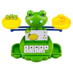 Gra Nauka Liczenia Oraz Angielskiego - Równoważnia Waga Szalkowa Żabka Żaba - Frog Balance