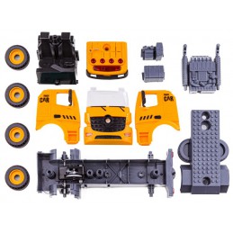 Ciężarówka, Koparka, Samochód, Laweta Do Rozkręcania, Transporter 79 Elementów Auto Do Skręcania