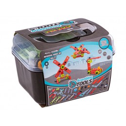 Klocki konstrukcyjne W Kuferku, Kreatywna Układanka 82 El, Narzędzia