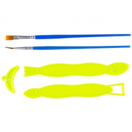 Koło Garncarskie - Mały Artysta - farbki, masa, koło, narzędzia