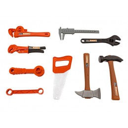 Warsztat stolarski - stolik, klucze, piła