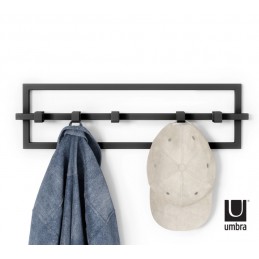 UMBRA wieszak ścienny CUBIKO czarny